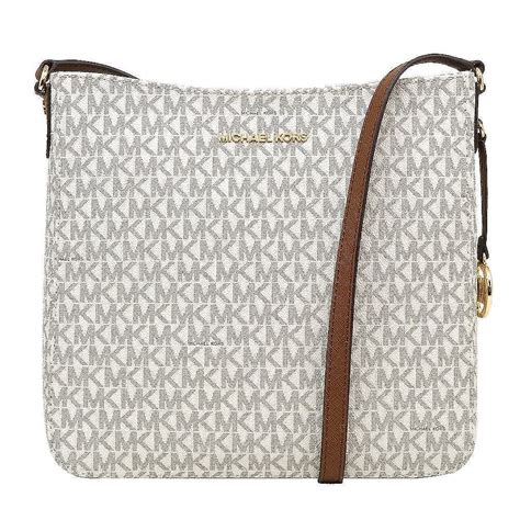 michael kors jet set travel large messenger bag vanilla|Michael Kors jet set charm.